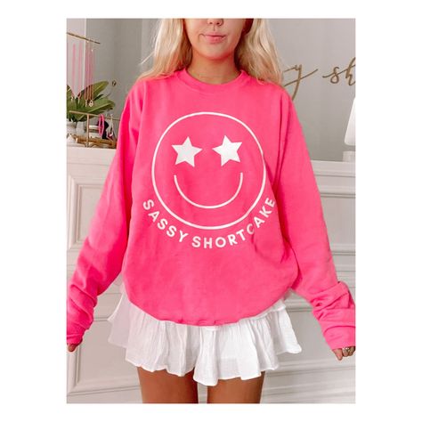 Happy Small Business Saturday🫶 Hot Pink Sweatshirt, Sassy Shortcake, Random Products, Middle School Outfits, School Dance Dresses, Preppy Girls, Preppy Clothes, Star Eyes, Catwalk Fashion