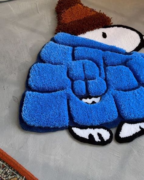 roots.rugs on Instagram: "Snoopy 3D rug 🐾  . . . . .  #Ü #rugsarchive #tuftingart #rugdesign #tufttheworld #tuftinggun #tufting #rugdesigner #rugdesigns #carpetdesign #tuftdesign #carpets #rugdesign #imakerugs #carpetcleaning #hypebeasts #rugs #rugsusa #rug #carpet #weave #rugmaking #snoopy" Snoopy Rug, Tufting Ideas, 3d Rug, Rug Carpet, Tufted Rug, Lab, Snoopy, Gaming, Carpet