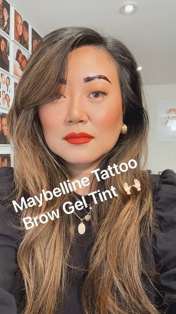 GRACELEEBEAUTY on Instagram: "Now that I got your attention 🤪 Wanna see how you can get tinted brows that last up to 3 days? This @maybelline Tattoo Brow Gel Tint has been around for a while but thanks to @tiktok it’s gone viral! Remember the longer you leave this on. The longer it lasts. And ohhhh the peeling is oh so satisfying. 🥰 I’ve had my brows micro bladed over 2/3 yrs ago so I def need this 🙈 If you want to see the longer YouTube version.... I did a series of eyebrow products on the M Tinted Brows, Maybelline Tattoo Brow, Eyebrow Products, Tinted Eyebrow Gel, Maybelline Tattoo, Brow Tattoo, Eyebrow Tinting, So Satisfying, Eyebrow Gel