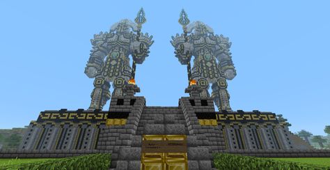 peterian66 - my creations - Screenshots - Show Your Creation ... Minecraft Temple Build, Temple Minecraft Build, Minecraft Quartz Temple, Minecraft Goddess Statue, Greek Temple Minecraft, Minecraft Giant Statue, Minecraft Snow Golem Defense Tower, Minecraft Marvel, Things To Build In Minecraft