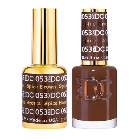 DND Spiced Brown Dnd Gel Nail Polish, Brown Nail Polish, Luminous Nails, Dnd Gel Polish, Gel Pack, Long Lasting Nails, Gel Lacquer, Gel Polish Colors, Dry Nails