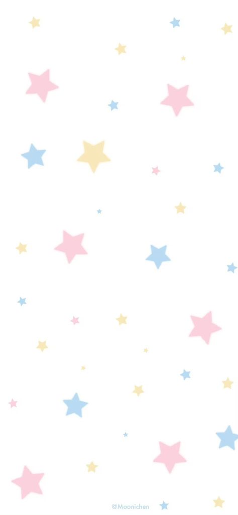 Pastel Stars, Phone Lockscreen, Cute Stars, Pastel Wallpaper, Blue Star, Cute Wallpapers, Pink Blue, Phone Wallpaper, Iphone Wallpaper