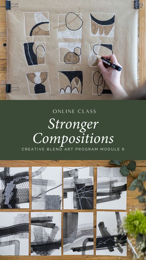 Do you struggle with composition? Or how to balance a painting? This affordable mini course will give you all of the most important tips in a fun and easy-to-digest format. Get started today! Composition For Abstract Painting, Painting Composition Rules, Abstract Painting Composition Ideas, Composition Abstract Art, Abstract Art Composition Ideas, Abstract Composition Design, Painting Composition Ideas, Art Composition Ideas, Abstract Painting Composition