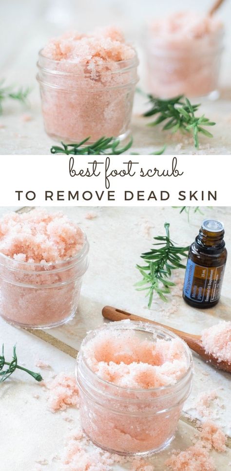 Foot Scrub Recipe, Homemade Foot Scrub, Body Scrub Homemade Recipes, Diy Body Scrub Recipes, Diy Sugar Scrub Recipe, Savon Diy, Body Scrub Recipe, Sugar Scrub Homemade, Homemade Scrub