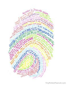 @jeanette_nyberg made this cool art project for kids using their thumbprint to create a self-portrait Thumbprint Art, Self Portrait Art, Art Project For Kids, Fingerprint Art, Art Projects For Adults, Teen Art, Projects For Adults, Thumb Prints, Project For Kids