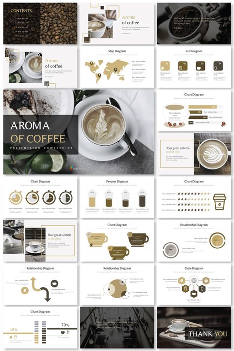 Coffee Template Background, Coffee Ppt Template, Coffee Layout Design, Coffee Presentation Design, Coffee Template Design, Coffee Magazine Layout, Coffee Presentation Ideas, Coffee Proposal, Cafe Proposal