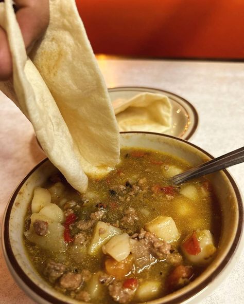 Green Chile Stew With Hatch Hot - Easy DIY Recipes Hatch Chili Recipes, Green Chili Stew, Chili Stew, Green Chile Stew, Green Chile Recipes, Chile Recipes, Green Chiles, Homemade Tortillas, Green Chili