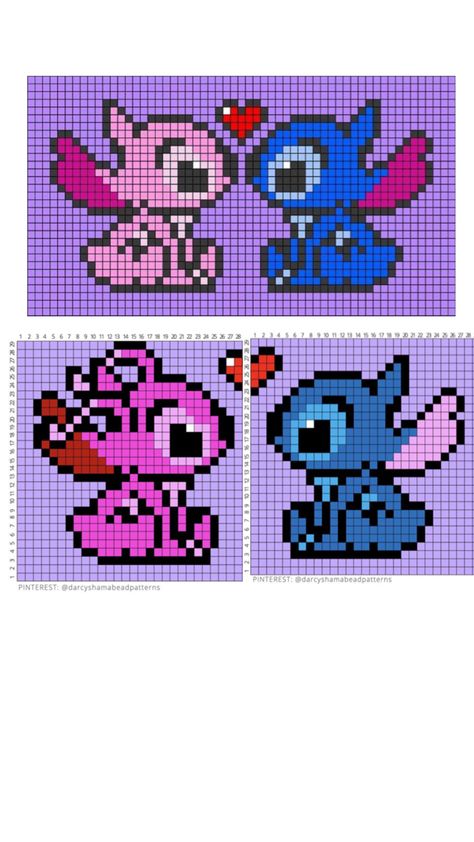 Thomas And Friends Logo, Disney Tapestry, Lilo Und Stitch, Graph Crochet, Pixel Art Templates, Lilo Y Stitch, Quick Crochet Patterns, Pixel Crochet, Hama Beads Patterns