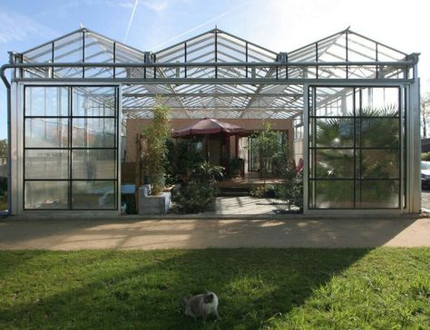 Greenhouse Window, Eco Construction, Dome Greenhouse, Glass Houses, Greenhouse Ideas, Home Greenhouse, Greenhouse Plans, House In Nature, Solar House