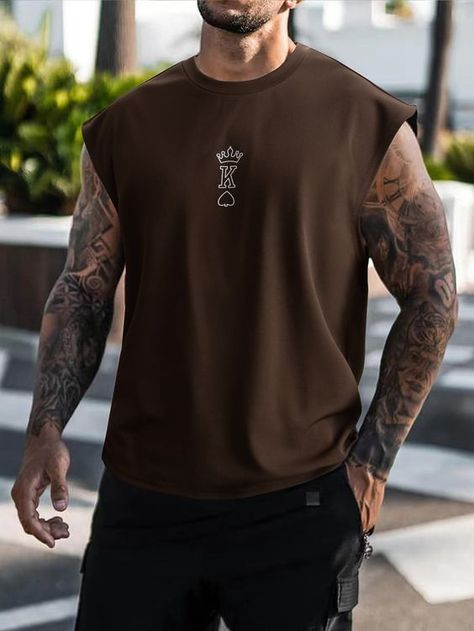 good Quality. looks reflective but will have to try on car. overall great. Sleeveless Shirts Mens, Tank Top Men’s Outfit, Sleeveless Shirt Outfit Men, Sleeveless Top Men, Singlets Men, Tank Top Outfits Men, Lounge Wear Men, Fancy Tank Tops, Mens Winter Fashion Outfits