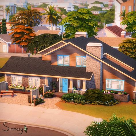 Sims 4 That 70s Show, Sims 70s House, Sims 4 Get Famous House, Sims 4 70s House, Sims 4 Mid Century Modern, Miley Cyrus House, Sims 3 Houses Ideas, 70’s House, Sims Lots