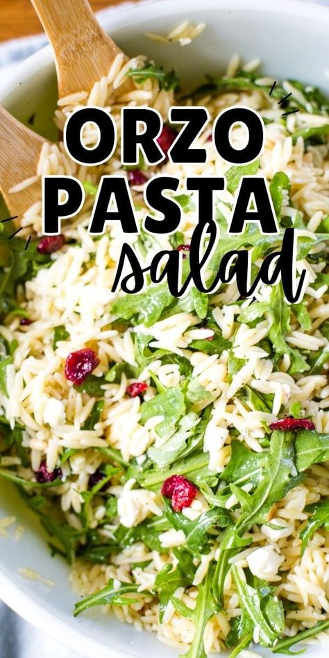 Cold Risotto Salad Recipes, Best Orzo Pasta Salad, Orzo Summer Salad, Easy Orzo Salad, Side Foods, Easy Orzo, Unique Pasta Salad, Cleverly Simple, Orzo Pasta Salad Recipe