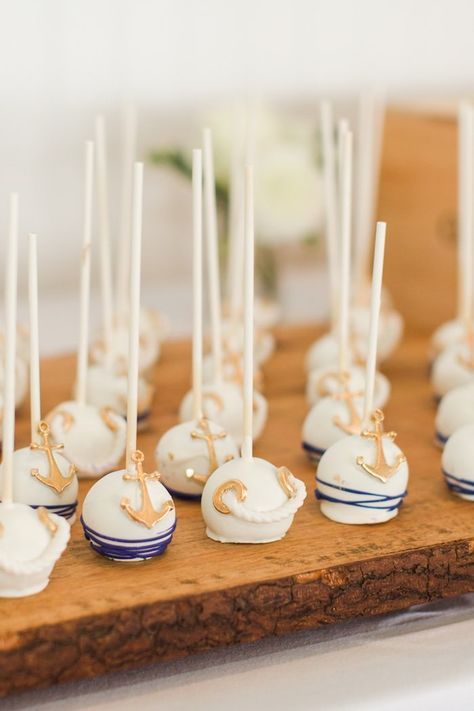 Sailor Birthday Theme, Nautical Cake Pops, Nautical Birthday Cakes, Nautical 1st Birthday, Pregnant Belly Cakes, Sailor Birthday, Boat Cake, Bike Cakes, Nautical Birthday Party