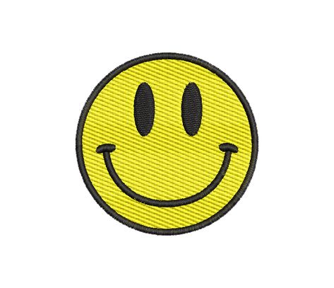 embroidery design smiley face Embroidery Smiley Face, Free Smiley Faces, Smiley Face Embroidery, Smiley Embroidery, Smile Embroidery, Bff Sweatshirts, Smiley Design, Free Embroidery Patterns Machine, Emotion Faces