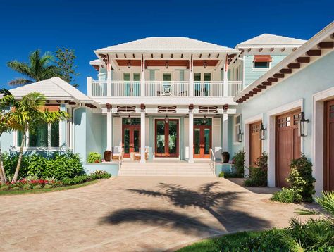 Caribbean House Design, West Indies House Plans, British West Indies Architecture, West Indies House, Florida Homes Exterior, West Indies Architecture, West Indies Home, British West Indies Style, West Indies Style