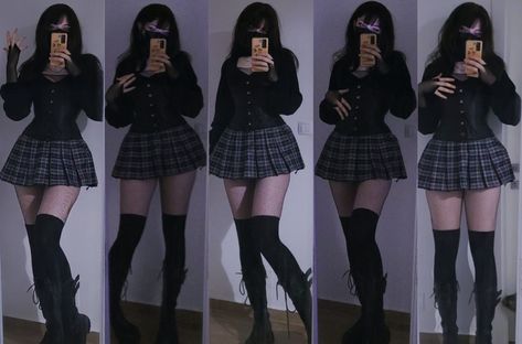 Alt Goth, Aspen, Skater Skirt, Outfit Inspirations, Quick Saves