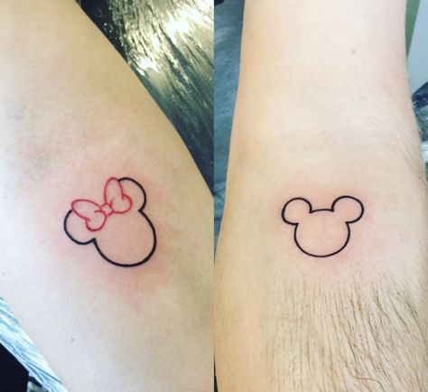 Minnie And Mickey Tatoos, Matching Mickey Tattoos, Mickey And Mini Mouse Tattoo, Minnie And Mickey Mouse Tattoo, Minnie Mouse Small Tattoo, Matching Mickey And Minnie Tattoos, Minnie Mouse Outline Tattoo, Minnie Mouse Balloon Tattoo, Mickey And Minnie Tattoos Couples