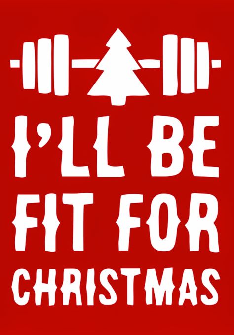 Fitness Motivation - I'll Be Fit For Christmas Humor Life, Simple Workout Routine, Average People, Christmas Workout, Fitness Memes, Boxing Fitness, Fitness Humor, Holiday Workout, Funny Feelings