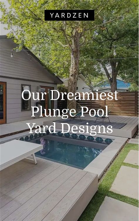 Lap Pools Backyard, Lap Pool Designs, Cocktail Pool, Traditional Pool, Backyard Pool Design, Pools For Small Yards, Plunge Pools, Pools Backyard Inground, Small Swimming Pools