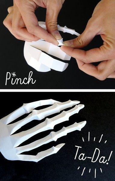 Diy Bones Halloween, Easy Halloween Decorations Diy Fall Crafts, Halloween Foldable, Deco Halloween Diy, Decoracion Hallowen Ideas, Halloween Games For Party, Halloween Free Printables, Paper Skeleton, Halloween Games Activities