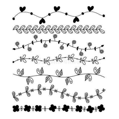 Hand Drawn Line Border Set Stock Illustrations – 36,888 Hand Drawn Line Border Set Stock Illustrations, Vectors & Clipart - Dreamstime