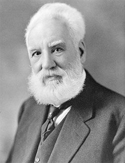 On this day in tech history, both Alexander Graham Bell and Elisha Gray applied for patents for telephone designs in what would become a controversial battle over who invented the telephone. Alexander Graham Bell Quotes, Famous Inventors, Alexander Graham Bell, Famous Scientist, The Day Will Come, Anna Kournikova, O Canada, Thomas Edison, Industrial Revolution