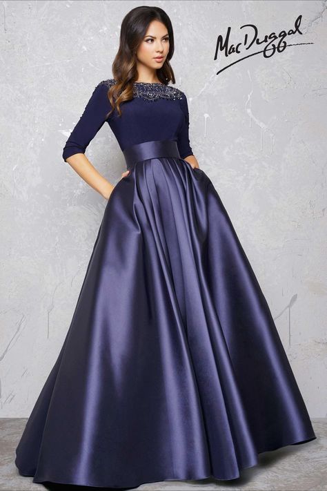 Lilac ball gown