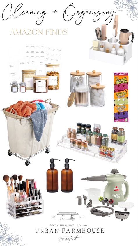 Cleaning Amazon Finds, Amazon Finds Cleaning, Amazon Cleaning Must Haves, Wedding Registry Amazon, Marie Condo, Household Cleaning Schedule, Kitchen Essentials List, Amazon Wedding Registry, Deep Cleaning Checklist