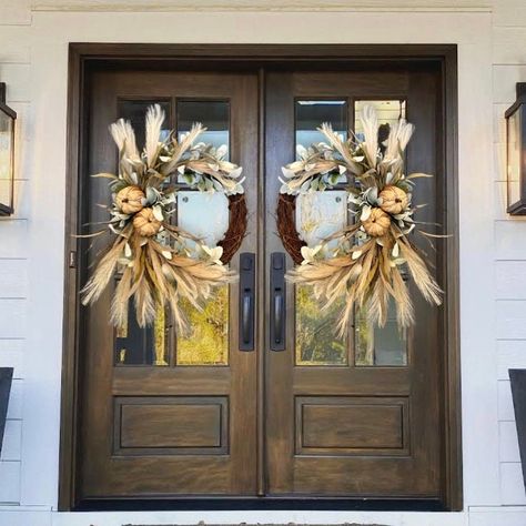 Fall front door