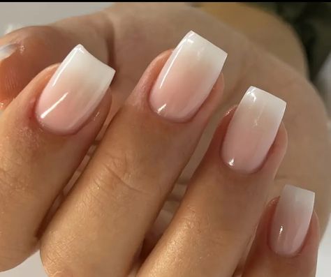 Light Colored Nails, Fake Nails White, Colored Nail Tips, Nagel Tips, French Nail Art, Ballerina Nails, Stick On Nails, Nailed It, Manicure E Pedicure