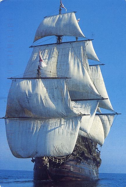 Spanish Galleon Neptune under sail | modernknight1 | Flickr Galleon Ship, Spanish Galleon, Old Sailing Ships, Sailing Vessel, Ship Drawing, Pirate Life, Maritime Museum, Nautical Art, Tall Ships