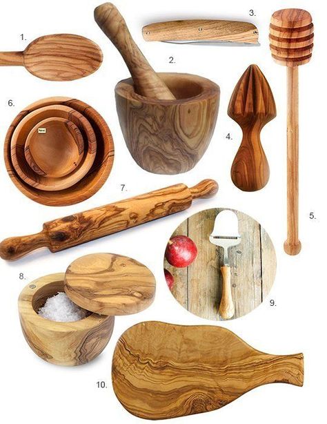 #kitchen #accessories All Things Olive Wood for the Kitchen — Product Roundup (I Want All Of Them!) Olive Wood Kitchen, Kitchen Innovation, Kitchen Accesories, Wooden Kitchen Utensils, Wood Turning Projects, Wooden Utensils, Wood Accessories, Wooden Kitchen, Wood Kitchen