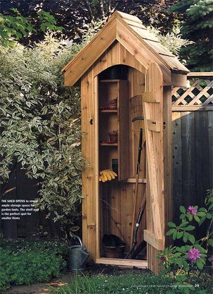 108 Free DIY Shed Plans & Ideas You Can Actually Build in Your Backyard Small Storage Shed, Diy Storage Shed Plans, Shed House Plans, Diy Storage Shed, Wood Shed Plans, Build Your Own Shed, Shed Construction, Shed Ideas, Tool Shed