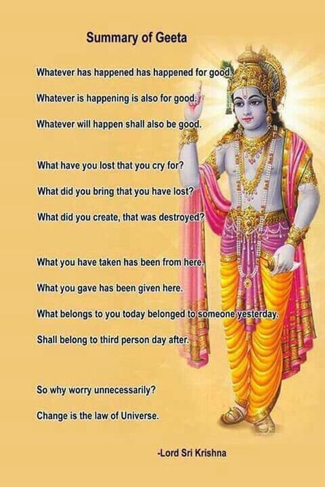 Krishna Thoughts, Bhagavad Gita Quotes, Bhagwat Geeta, Hindu Quotes, Geeta Quotes, Ancient History Facts, Indian History Facts, Sanskrit Quotes, Krishna Mantra