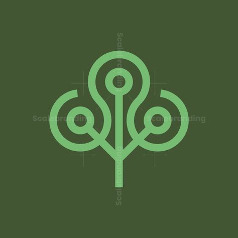 simple and sophisticated network tree logo. the perfect combination of tree symbols with network symbols. symbolizes innovation, technology, environmentally friendly, organic and sustainability. network tree logo can be applied optimally to various kinds of media Nature And Technology Design, Sustainability Logo, Network Logo Design, 3 Logo Design, Sustainable Branding, Growth Logo, Tree Of Life Logo, Tree Icons, Tree Graphic Design