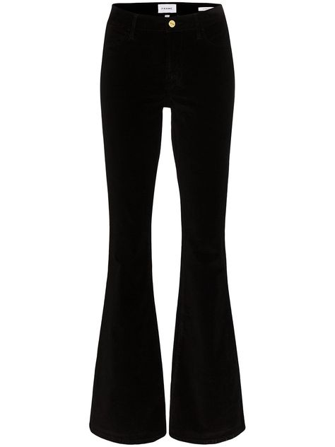 Flare Jeans Aesthetic, Feminine Divinity, Ropa Dark, Black Flared Jeans, 80s Clothes, Black Flare Jeans, Flair Jeans, Velvet Jeans, 80s Outfit