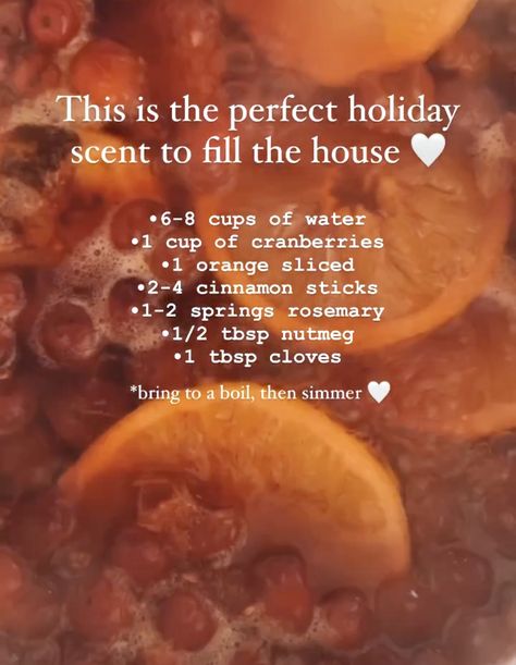 Crockpot Scent Recipes, Cinnamon House Scent, Cinnamon Scent Aesthetic, Simmering Pot, Fall Smells, Simmer Pots, Homemade Potpourri, Simmer Pot Recipes, Stove Top Potpourri