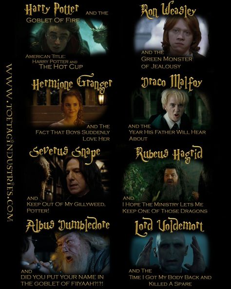 Harry Potter & The Goblet of Fire #harrypotter #gobletoffire #movietitle #potterhead #lol #dumbledore #snape #hagrid #hermionegranger #ronweasley #draco #voldemort Potter Quotes, The Goblet Of Fire, Goblet Of Fire, Green Monsters, Harry Potter Quotes, Movie Titles, Ron Weasley, Harry Potter Memes, Hermione Granger