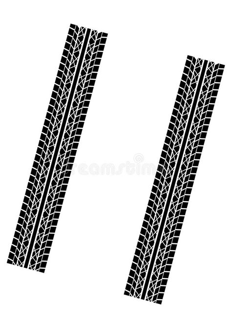 Tyre tracks. Pattern isolated over white background , #ad, #Pattern, #tracks, #Tyre, #background, #white #ad Tire Tracks Design, Tire Tracks Drawing, Tyre Tracks Patterns, Tire Rotation Pattern, Flat Tyre On The Road, Tyre Tracks, Flat Icon, Icon Illustration, Track