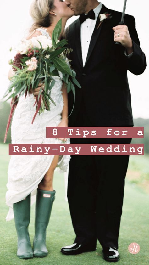 Day Wedding Outfit, Rain On Wedding Day, Casual Wedding Reception, Rainy Wedding Photos, Open Air Wedding, Rain Wedding, Yard Wedding, Rainy Wedding, Wedding Activities