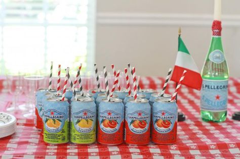 Italian 1st Birthday Party, Spaghetti Birthday Party, Little Italy Party, Italy Birthday, Italian Party Decorations, Italian Dinner Party Decorations, Vodka Mixers, Italian Birthday, Pizza Party Birthday