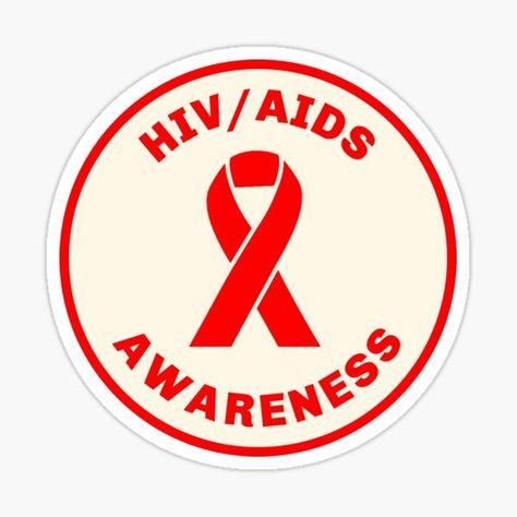 HIV / AIDS, Disability Awareness Sticker. HIV Sticker, AIDS Sticker. Chronic Pain, Chronic Illness. Red Ribbon, HIV / AIDS Ribbon Chronic Pain, Aids Ribbon, Hiv Aids Awareness, Free Android Wallpaper, Aids Awareness, Hiv Aids, Chronic Illness, Red Ribbon, Lululemon Logo