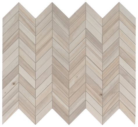 Havenwood Dove Chevron Mesh Mounted Porcelain Mosaic Tile in Beige Chevron Tiles, Kitchen Sink Interior, Easy Home Improvement Projects, Chevron Tile, Chevron Wall, Tile Color, Ceramic Mosaic Tile, Porcelain Mosaic Tile, Marble Mosaic Tiles