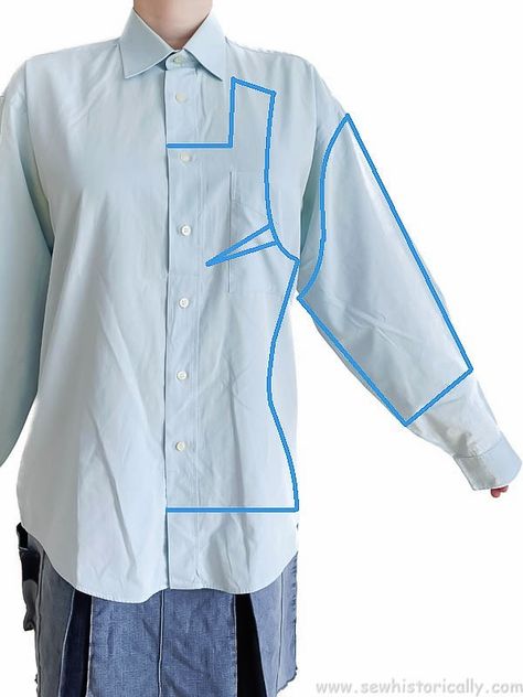 Mens Shirt Dress Pattern, Diy With Buttons Ideas, Button Down Refashion, Recycle Mens Button Up Shirt, Button Up Shirt Refashion, Men Shirt Refashion, Refashion Mens Button Down Shirt, Upcycle Button Down Shirt, Upcycle Mens Dress Shirt