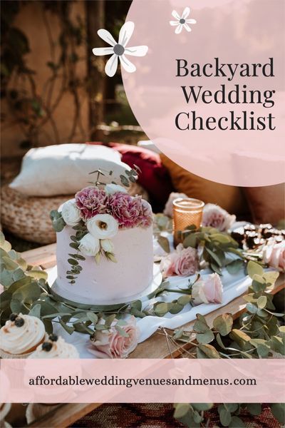 Planning a backyard wedding, but not sure what you’ll need? Here’s a simple checklist for your backyard wedding reception, backyard wedding ceremony, backyard wedding decoration, backyard wedding ideas on a budget, backyard wedding lighting, backyard wedding small, backyard wedding cheap, backyard wedding rustic, backyard wedding DIY, backyard wedding simple, backyard wedding reception tent, backyard wedding bar, backyard wedding elegant, backyard wedding set up, backyard wedding food. Backyard Wedding Checklist, Backyard Wedding Reception Tent, Tent Backyard, Backyard Wedding Bar, Wedding Picnic Reception, Backyard Wedding Food, Bar Backyard, Bbq Wedding Reception, Wedding Affordable