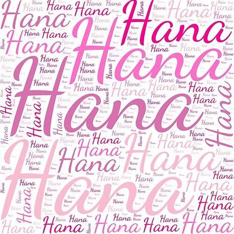 Attention, name enthusiasts and Hana lovers! 🌸🎉 Say hello to the jaw-dropping wordcloud design - "Hana Unveiled" by Names Without Frontiers. 💖 Whether you want to embrace your inner Hana or gift this vibrant masterpiece to someone special, our pink-tastic creation will definitely bring some extra sass to any room! Get yours now and make Hana memories last forever. 🌺🌟 #HanaLove #WordcloudWonder #NamesWithoutFrontiers Hand Lettering Typography, Memories Last Forever, Text Artwork, Modern Names, Lettering Typography, Word Cloud, Name Design, First Name, Baby Boy Names