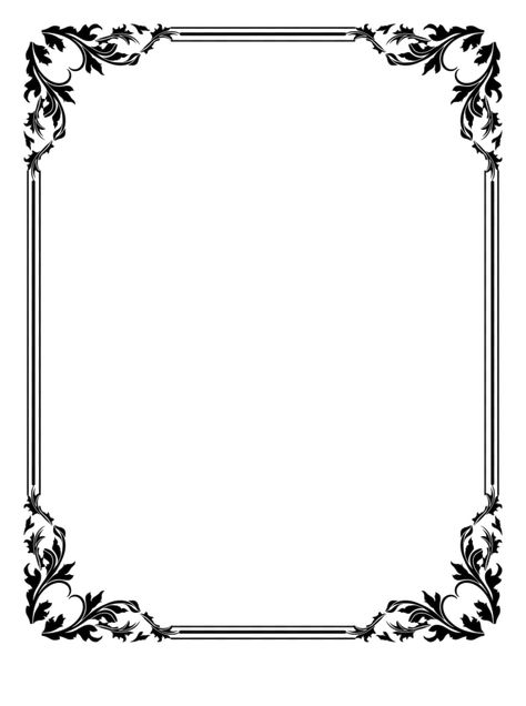 Simple Border Frame Design Svg > Exhibition Album Style Elegance E8D Border Frame Design, Ornamental Fence, Art Border, Picture Borders, Border Art, Wedding Borders, Simple Border, Vector Border, Frame Border Design