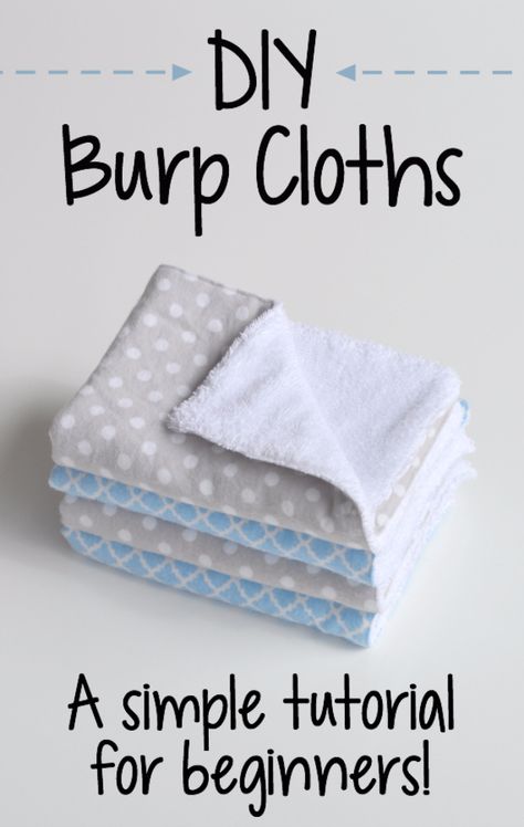 51 Things to Sew for Baby - DIY Burp Cloths - Cool Gifts For Baby, Easy Things To Sew And Sell, Quick Things To Sew For Baby, Easy Baby Sewing Projects For Beginners, Baby Items To Sew And Sell #baby #diy #diygifts Burp Cloth Tutorial, Sew Tips, Burp Cloths Diy, Burp Clothes, Diy Bebe, Sew Ins, Trendy Sewing, Baby Sewing Projects, Beginner Sewing Projects Easy