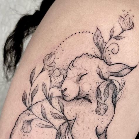 Year Of The Sheep Tattoo, Lamb Chop Tattoo, Black Lamb Tattoo, Lamb Head Tattoo, Sheep Outline Tattoo, Sacrificial Lamb Tattoo, Sheep Skull Tattoo, Lamb Tattoo For Women, Lamb Tattoo Christian