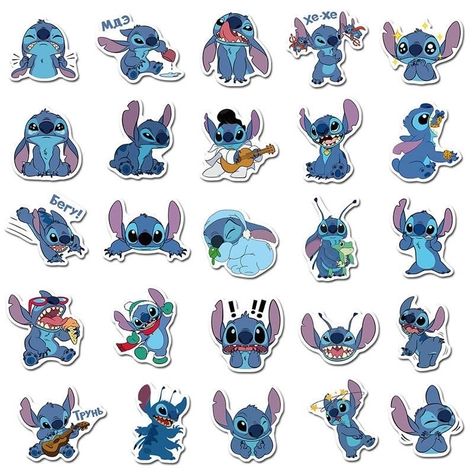 Cartoons Stickers, Disney Stickers Printables, ليلو وستيتش, Disney Stickers, Lilo Und Stitch, Buy Stickers, Lilo Y Stitch, Stickers Kawaii, Disney Sticker